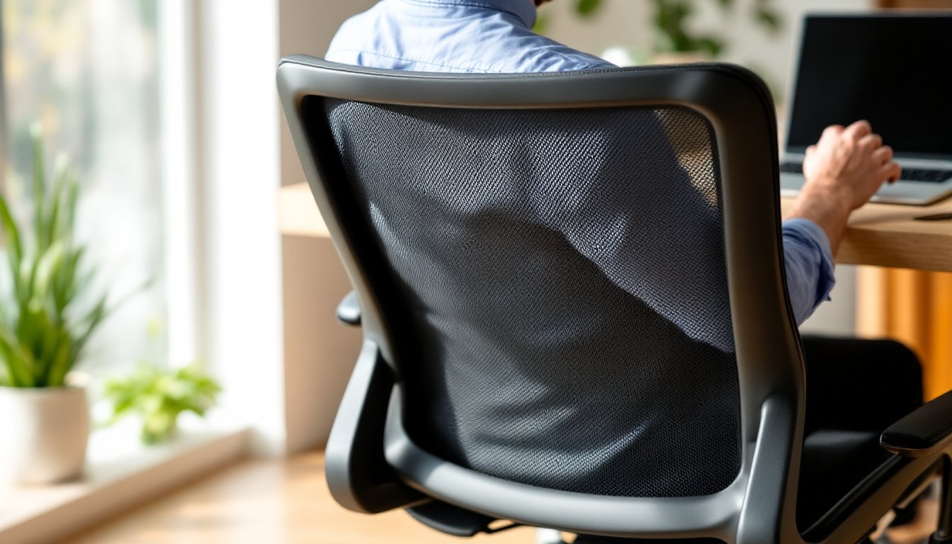 mesh back office chair