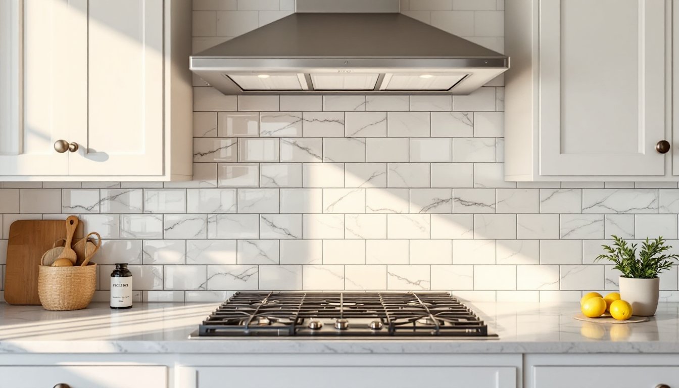 marble kitchen backsplash